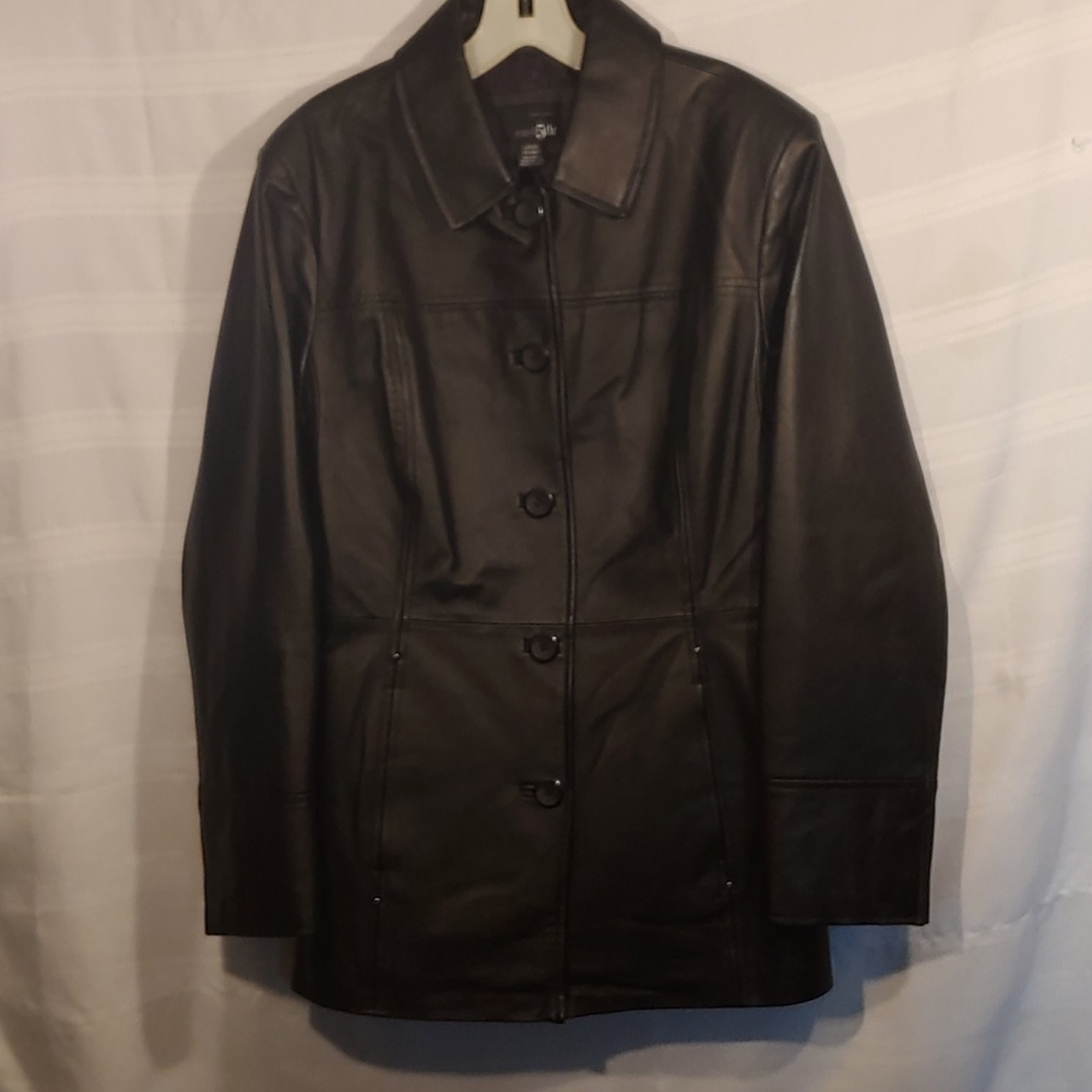 East 5th Genuine Leather Jacket